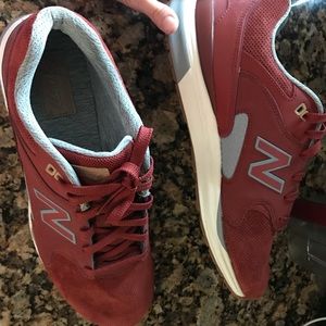 New Balance suede leather sneakers